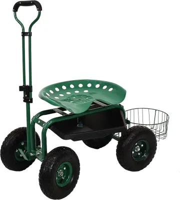 garden wagon seat stool Best Outdoor Riding Toys Reviews
