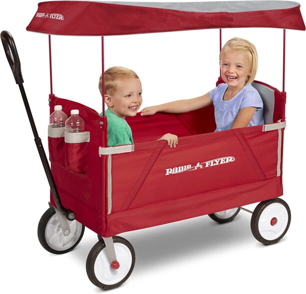 Radio Flyer 3-in-1 EZ Folding Wagon