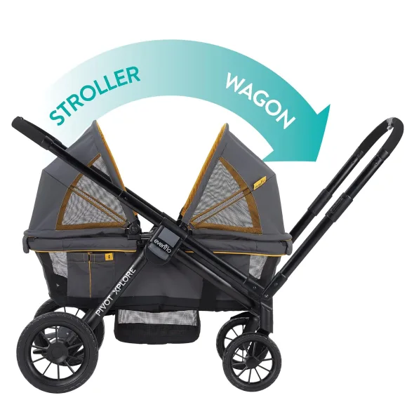 Evenflo Pivot Xplore All‑Terrain Stroller Wagon